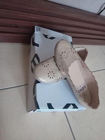 Ballerines doré t.33 Gémo 🌼🤍