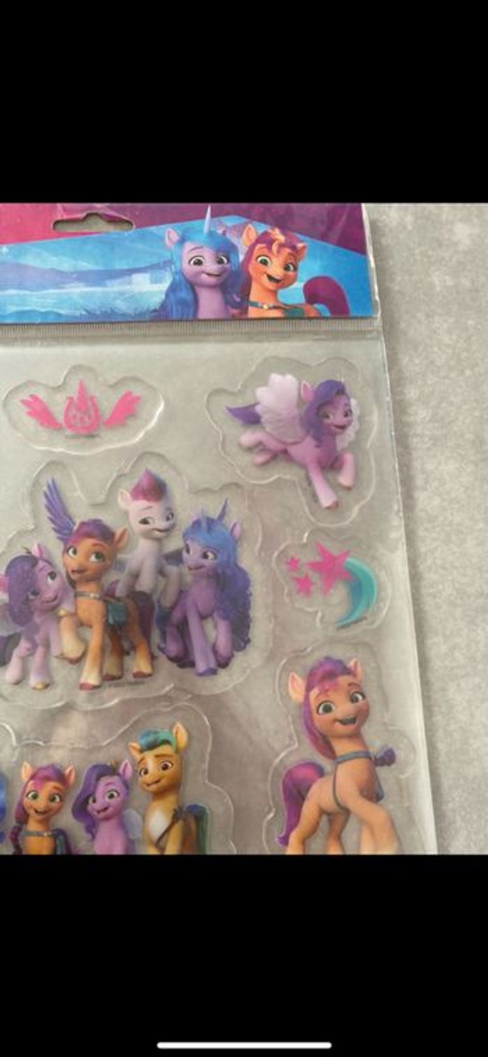 Stickers en gel pour fenêtre My little Pony - photo numéro 5