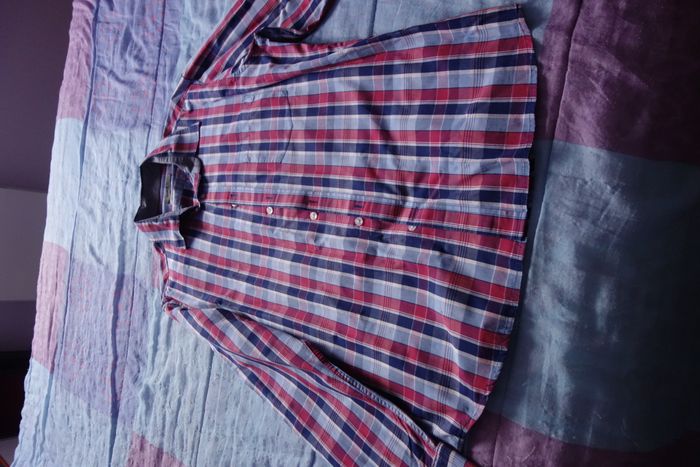 chemise à carreaux - photo numéro 2