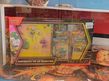 Coffret Pokémon ampibidou neuf scellé avec 6 boosters