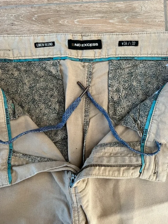 Pantalon en lin W34/L32 - photo numéro 2