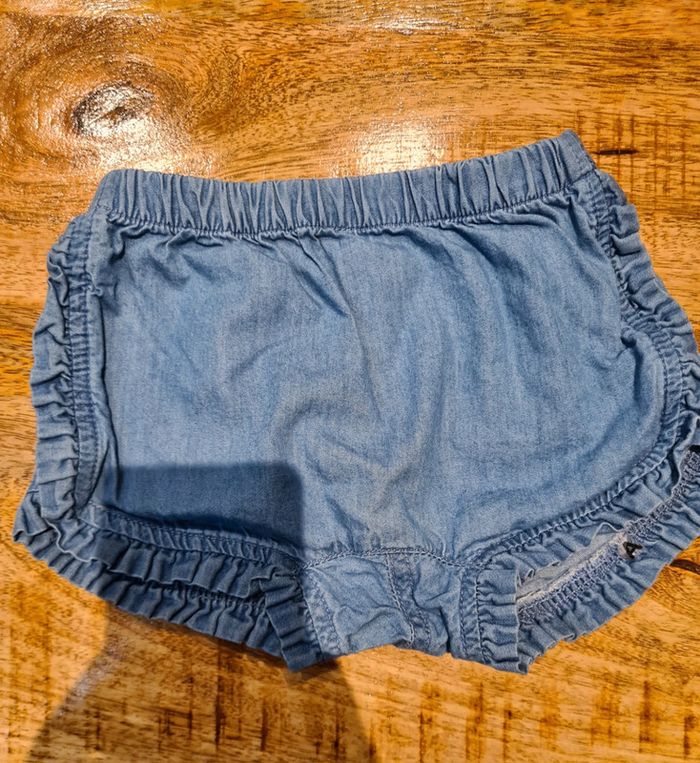 Short souple imitation jeans 18 mois