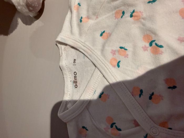 Lot de 2 bodies manches courtes - photo numéro 2