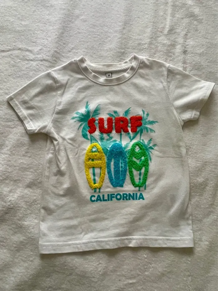 Teeshirt 5 ans blanc - photo numéro 2