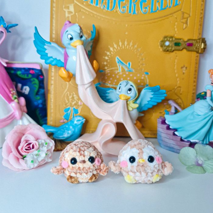 Peluche crochet Oiseau perruche poule coq canard pingouin hibou chouette amigurumi - photo numéro 2