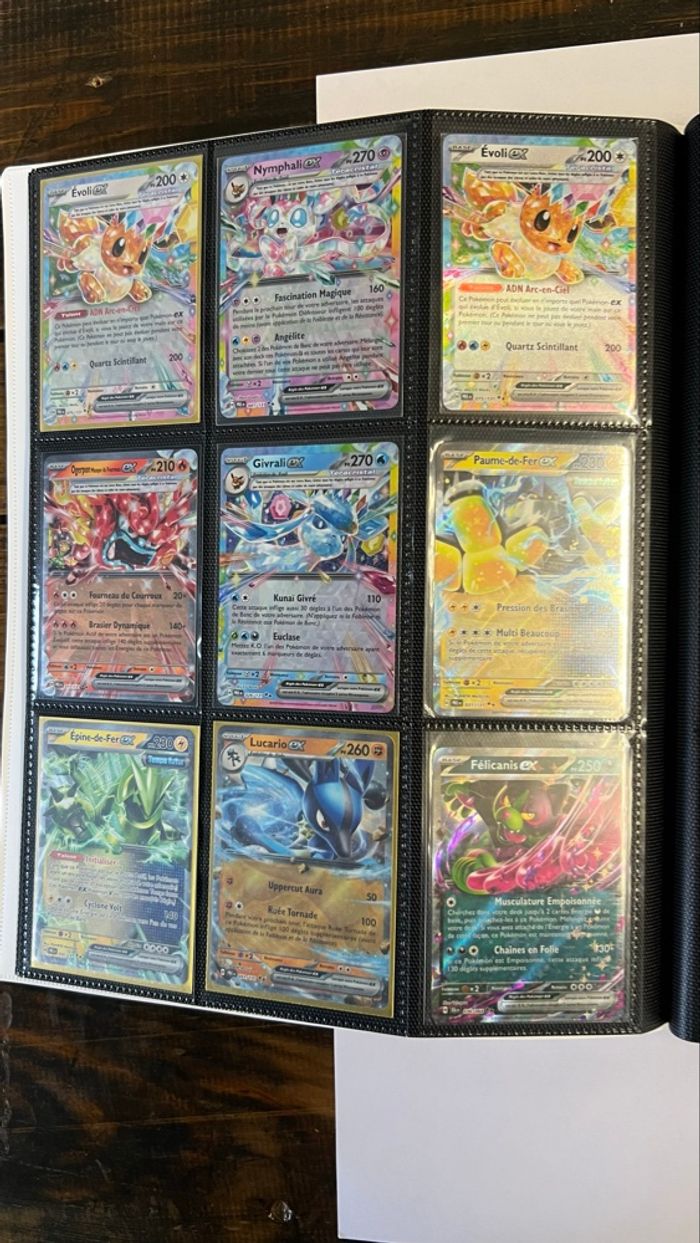 Classeur collection Pokémon FR,JP et CH. - photo numéro 6