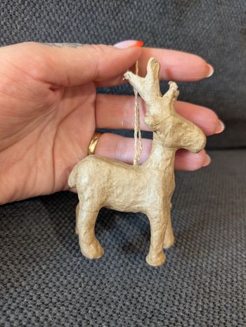 Renne de noël a customiser neuf 