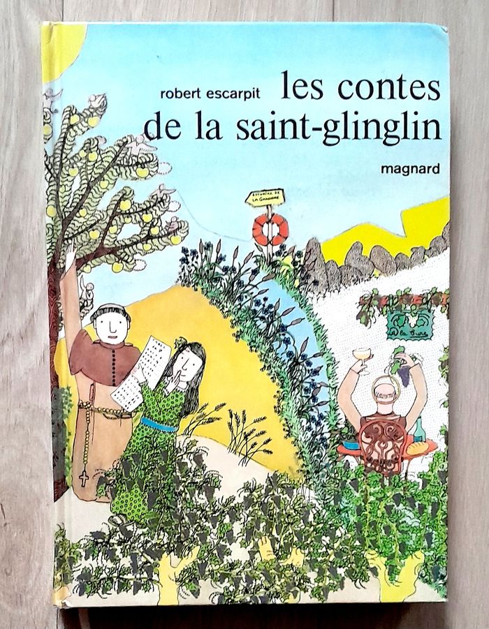 Robert escarpit - les contes de la saint-glinglin collection fantasia cheval bleu 8 à 12 ans
