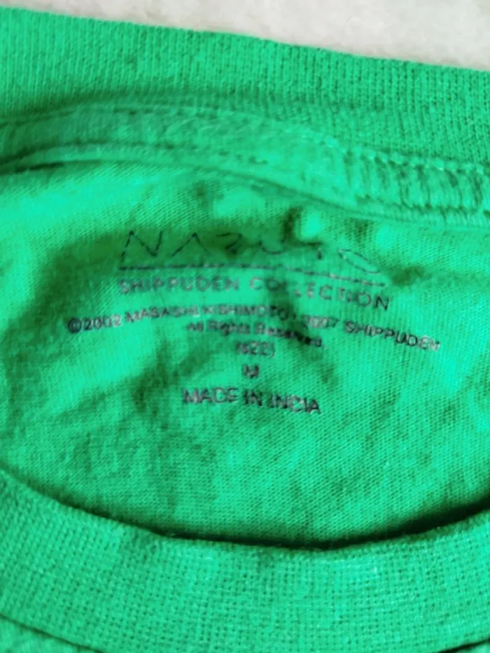 T-shirt Naruto Primark vert taille M - photo numéro 4