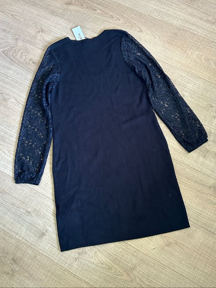 Robe pull noire neuve avec dentelle Morgan taille L (valeur 60€) - photo numéro 8