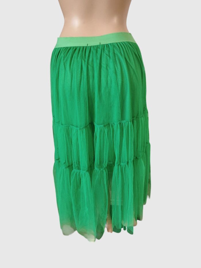Jupe longue verte JS Millenium taille L : Élégance bohème assurée - photo numéro 4