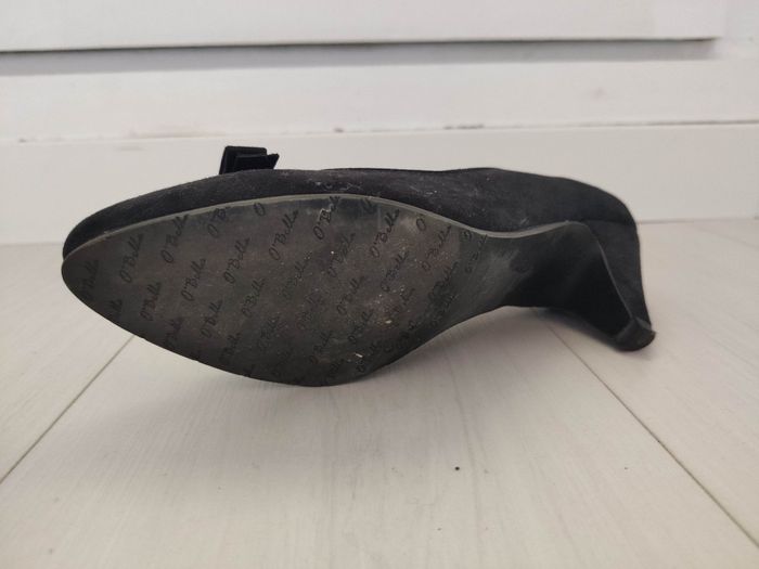 Paire d'escarpins noir T39 TEX talon 7cm très bon état - photo numéro 6