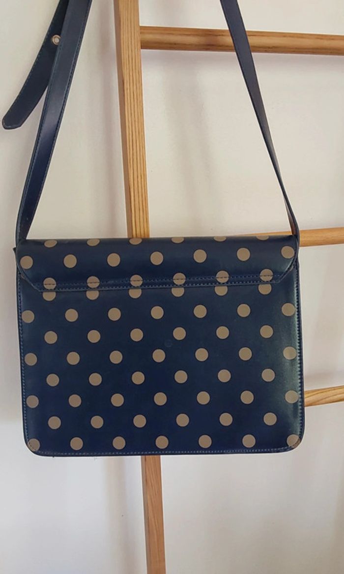 Sac style cartable  Neuf avec étiquette marine et beige - photo numéro 6
