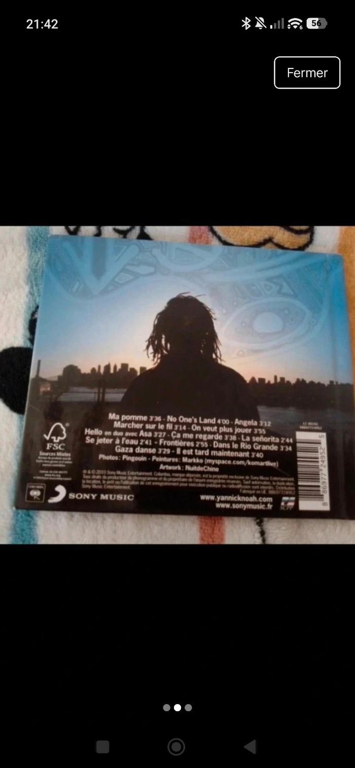 CD Yannick Noah - photo numéro 2