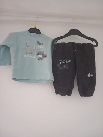 Ensemble alphabet taille 12mois