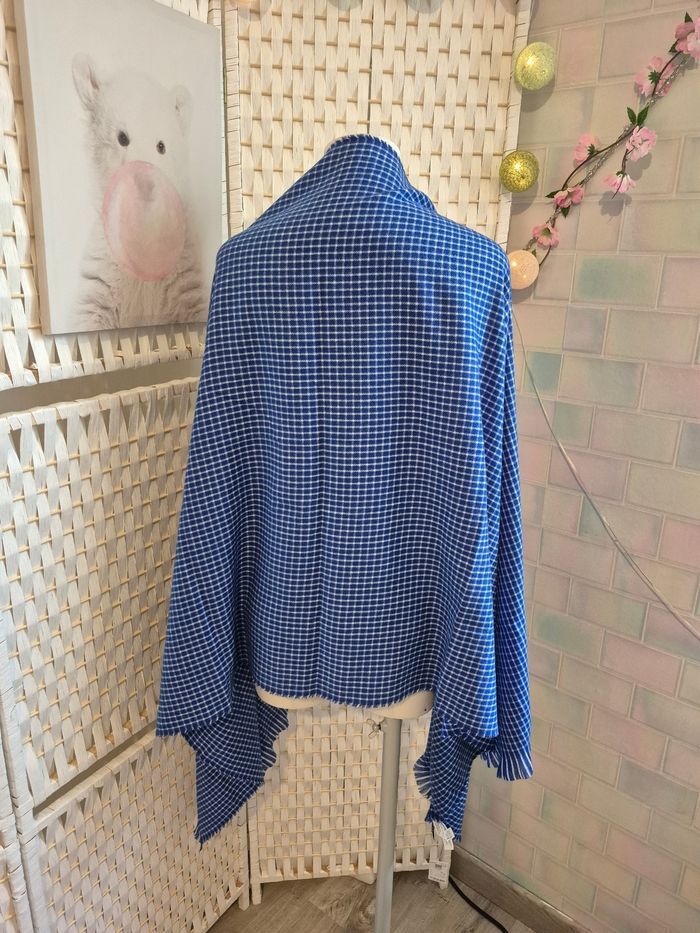 💕 Superbe Maxi-Écharpe / étole ETAM - Bleu Roi - 💕 - photo numéro 4