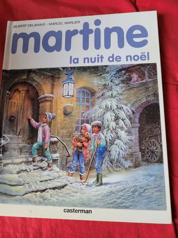 Livre Martine La nuit de Noël