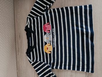 T-shirt épais / pull léger marinière week-end à la mer