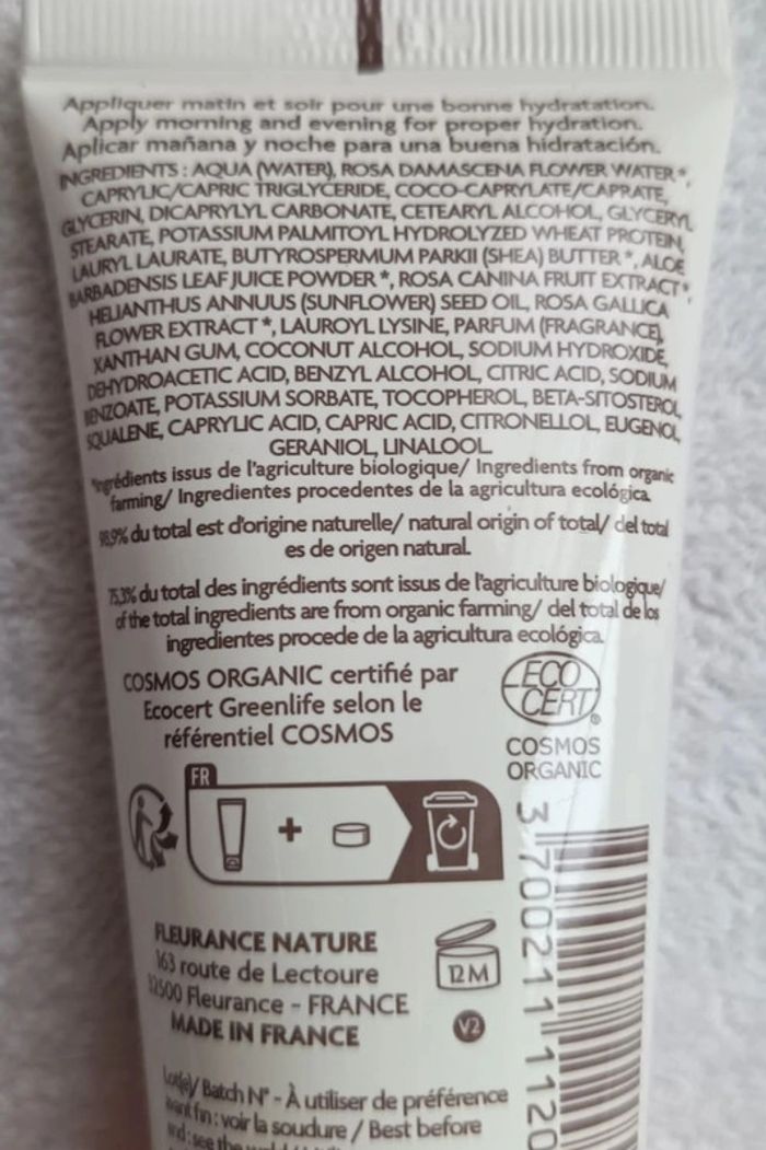 crème hydratante Fleurance nature NEUF - photo numéro 4