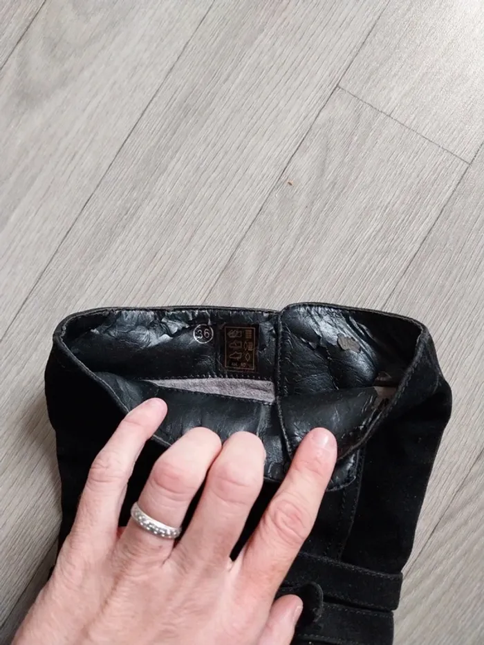 Botte à talons femme pointure 36 - photo numéro 8