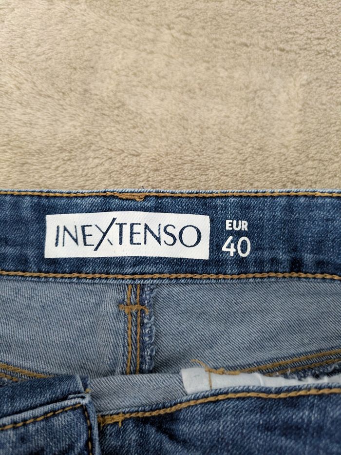 Short en Jean Classique In Extenso - photo numéro 3