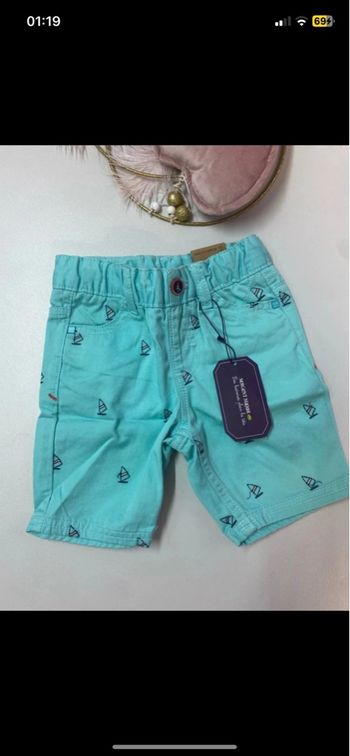 Short garçon - neuf - Sergent Major - Taille 3 ans