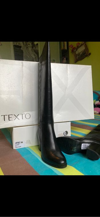 Bottes haute à talon