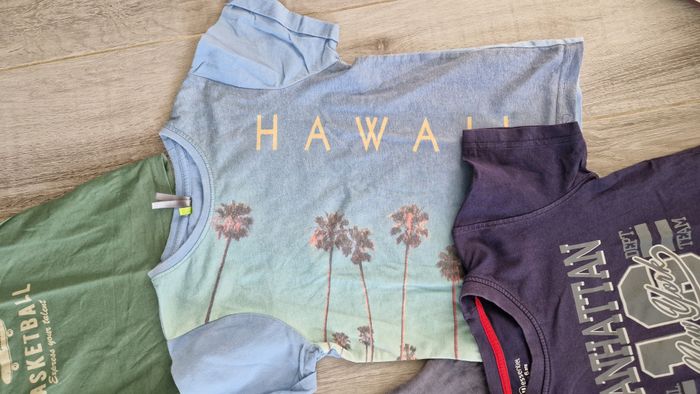Lot de 5 tee-shirts manches courtes, taille 6 ans - photo numéro 4