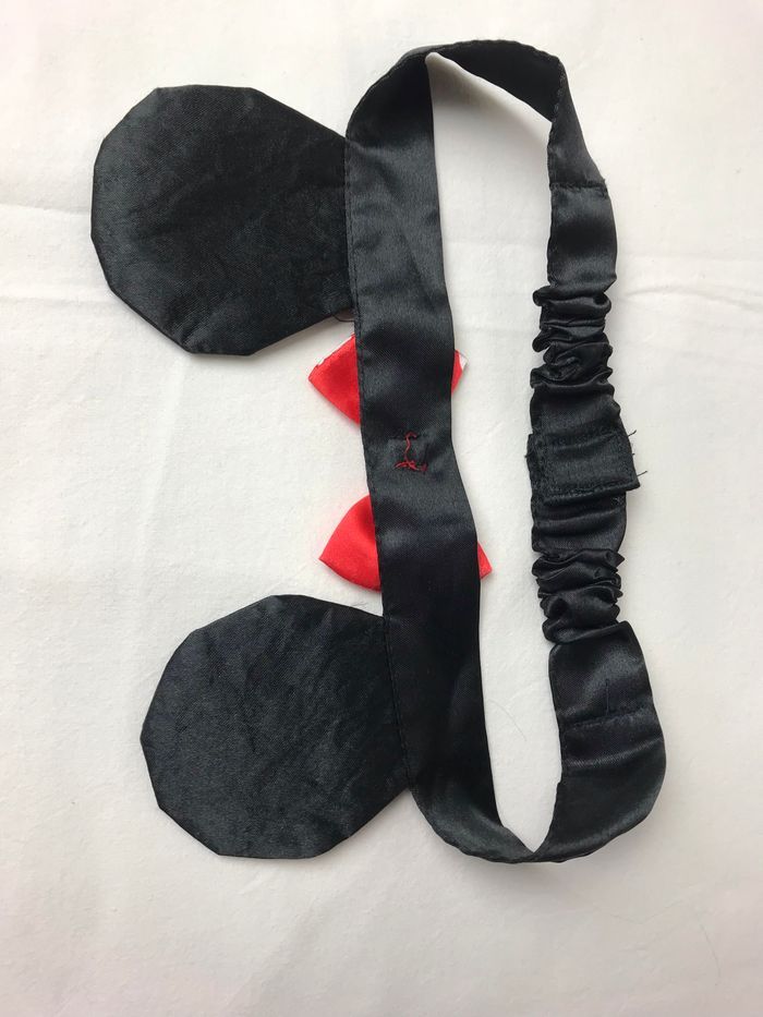 Serre tête tissus Minnie - photo numéro 4