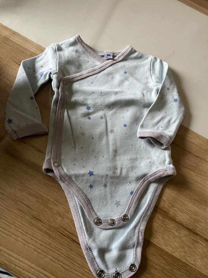 Lot de 7 body 3 mois kiabi petit bateau - photo numéro 11