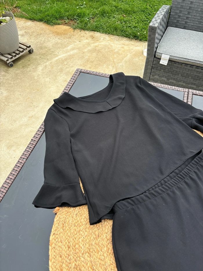Ensemble jupe + haut noir - photo numéro 2