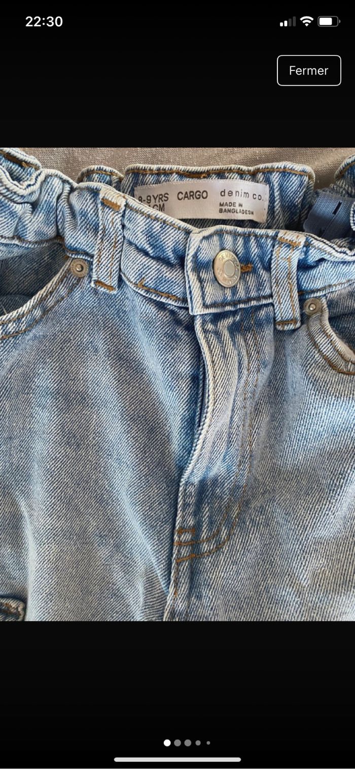 Pantalon en jean pour fille - photo numéro 2