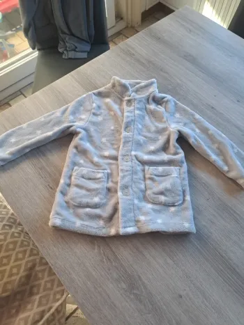 Peignoir polaire 3/4 ans