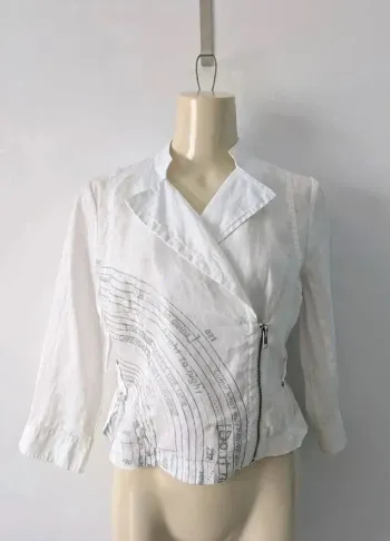 Veste 100% lin - Jacquelin Riu - taille 36