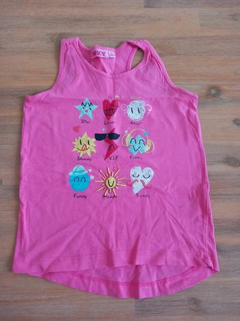Débardeur rose NKY – 5 ans