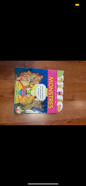 Livre animé sur les monstres