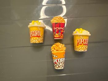 Lot de 4 charms perle non percé 