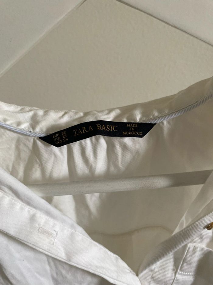 Chemise Zara blanche - photo numéro 2