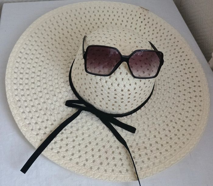 Chapeau + lunettes de soleil été - photo numéro 3