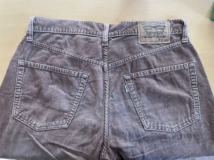 Levis en velours vieux rose - w33l36 - photo numéro 2