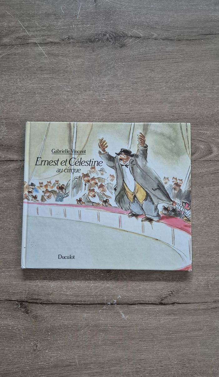 Livre Ernest et Célestine au cirque - photo numéro 1
