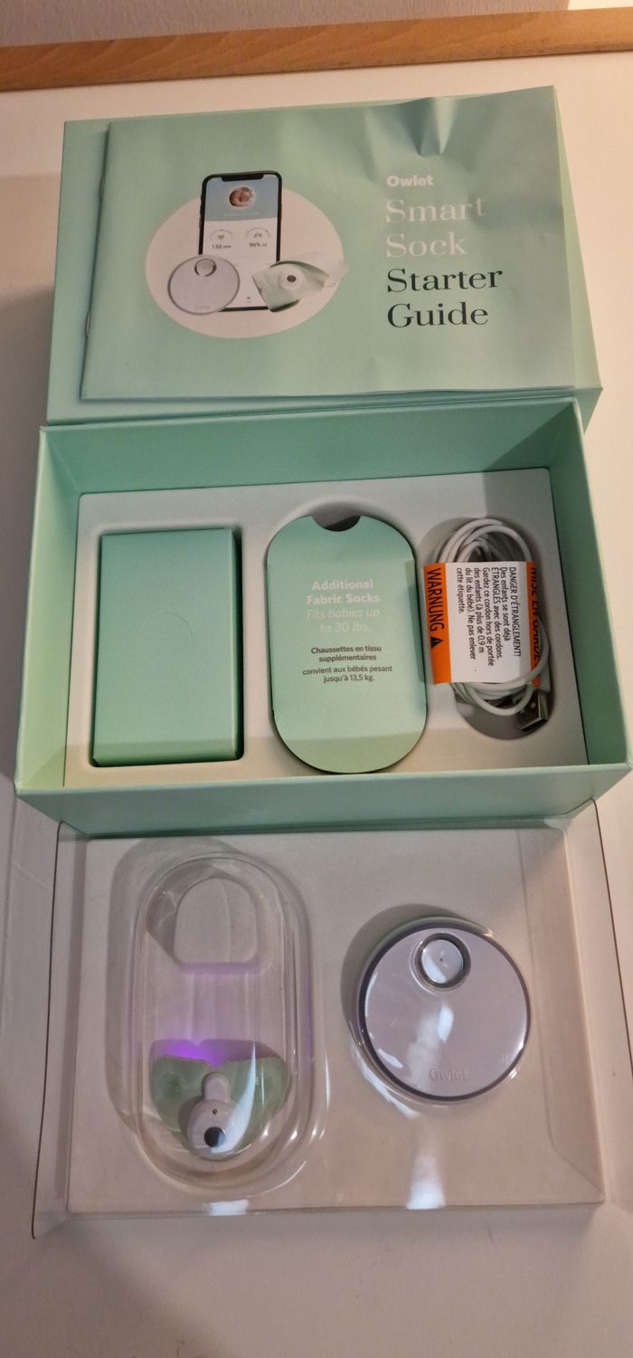 👶 Owlet Smart Sock Gen 3 – Excellent état - photo numéro 4