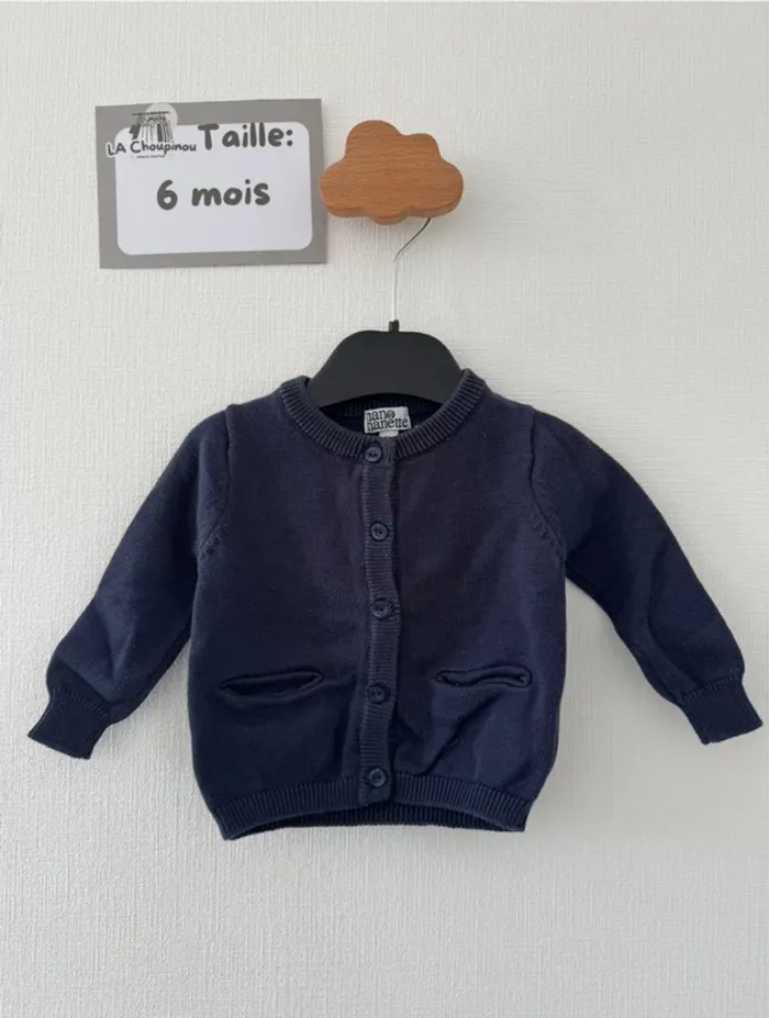 Gilet étoile - taille 6 mois 🌸