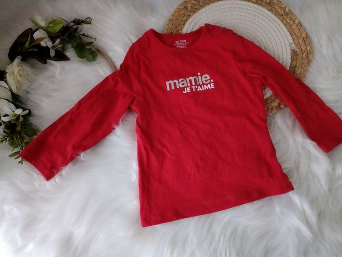 Tee shirt 24 mois fille