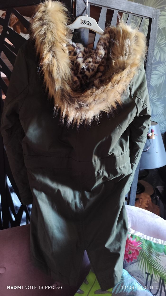 Parka femme verte kaki - photo numéro 5