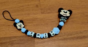 Attache tétine Mickey 