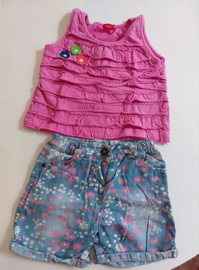 Ensemble été Tissaia 24 mois