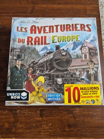 Les aventuriers du rail europe neuf sous blister