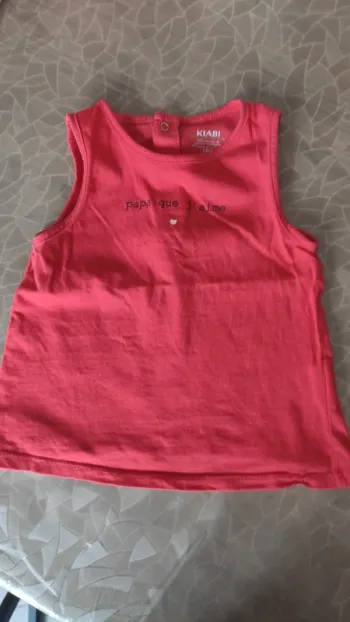 Débardeur bébé fille 18 mois