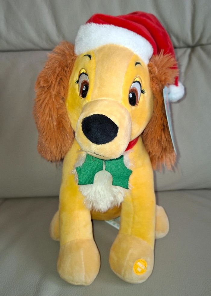 Peluche belle et le clochard disney